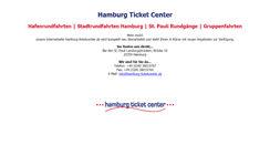 Desktop Screenshot of hamburg-ticketcenter.de